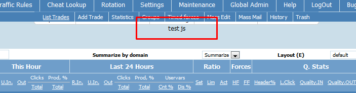 test js